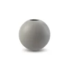 Discount Ball Vase Grey Vases