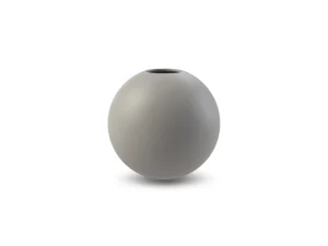 Discount Ball Vase Grey Vases