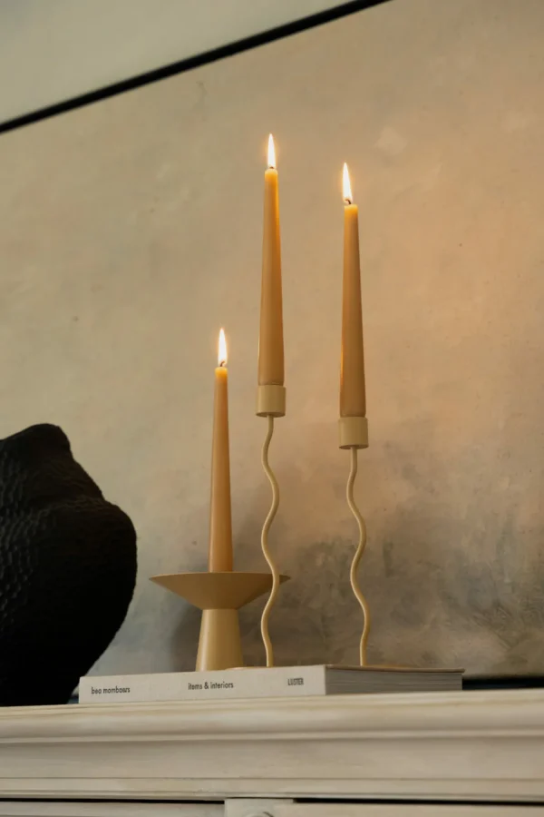 Best Curved Candlestick 26cm Peanut Candlesticks & Candle Holders