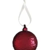 Hot Gry Marble Deep Red 5cm (4 pcs) Seasonal