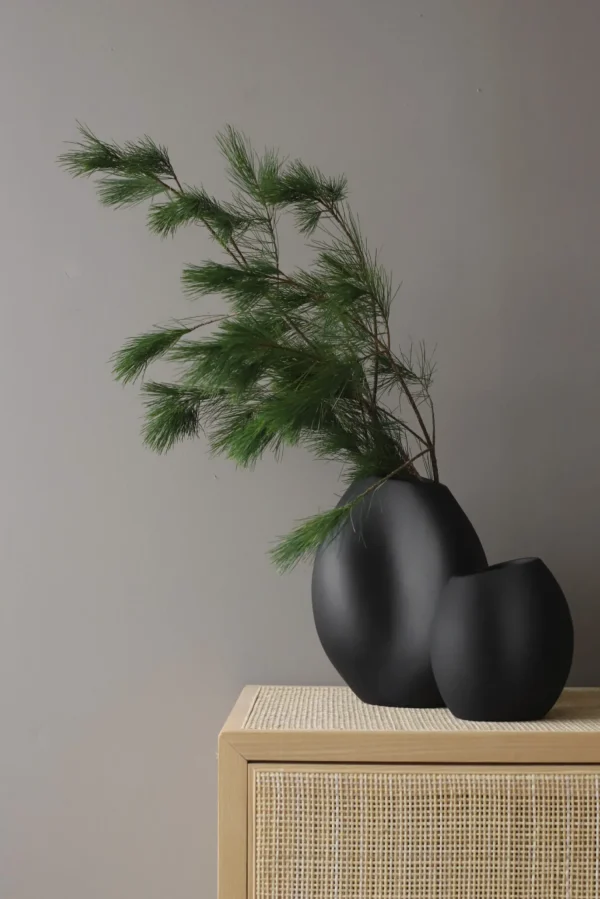 Best Sale Lee Vase Black 28cm Vases