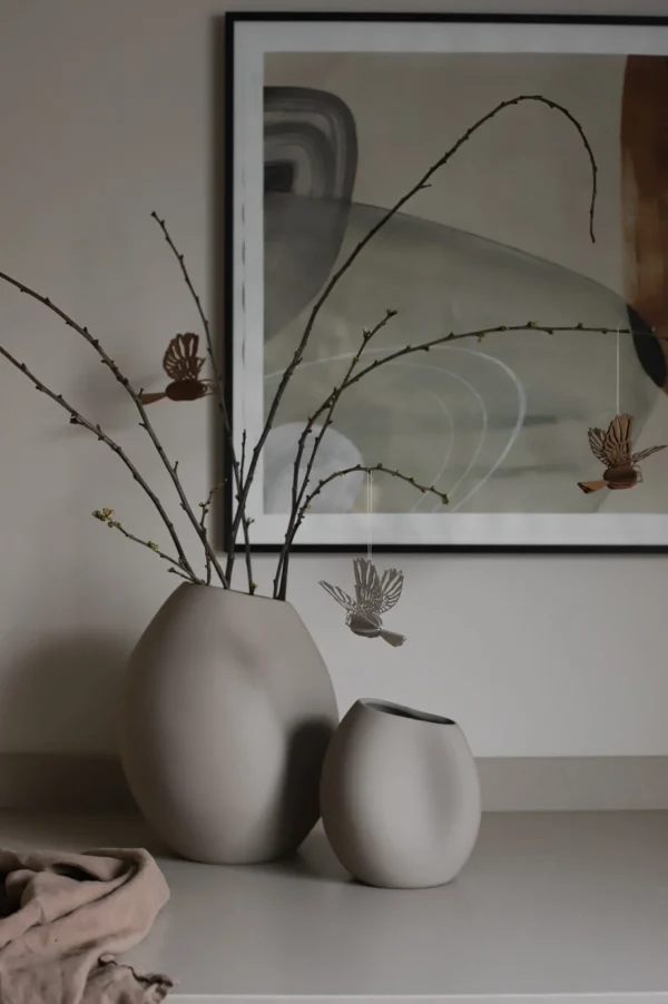 Store Lee Vase Sand 18cm Vases