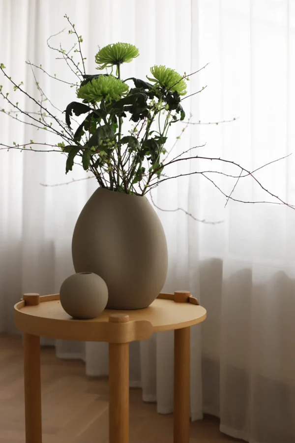 Store Lee Vase Sand 18cm Vases