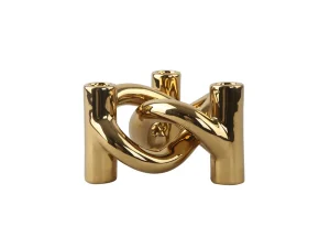 Best Lykke Three Gold Candlesticks & Candle Holders