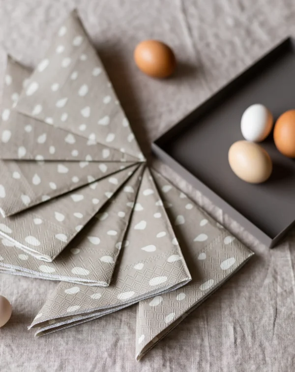 Clearance Napkin Dots Sand Napkins