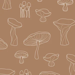 Best Sale Napkin Fungi Hazelnut / White Napkins