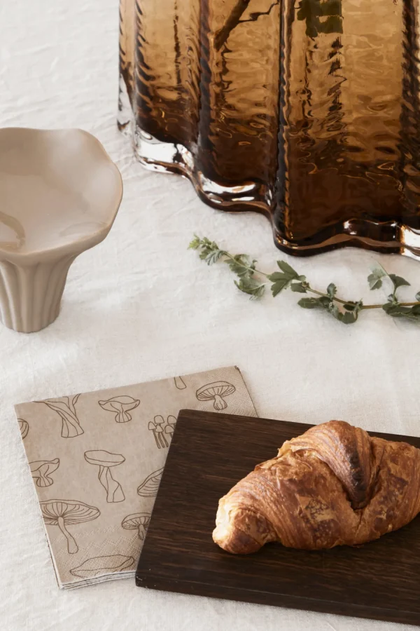 Clearance Napkin Fungi Sand / Hazelnut Napkins