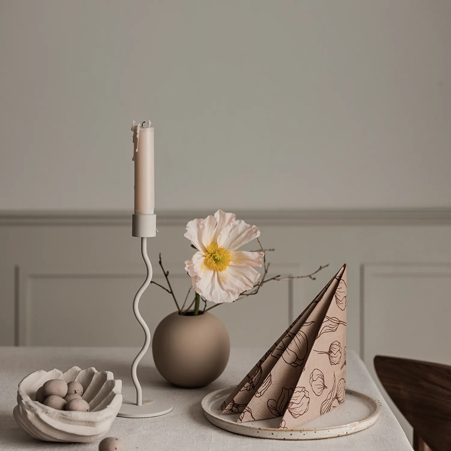 napkin_tulipa_blush_1.webp Best Sale Napkin Tulipa Blush Napkins