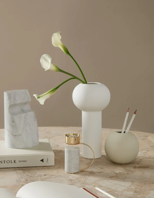 Online Pillar Vase White Vases