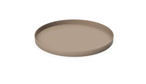 Best Tray Circle 300x20mm Taupe Accessories
