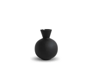 Discount Trumpet Vase Black Small Vases