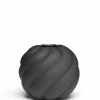 Online Twist Ball Vase 20cm Black Vases