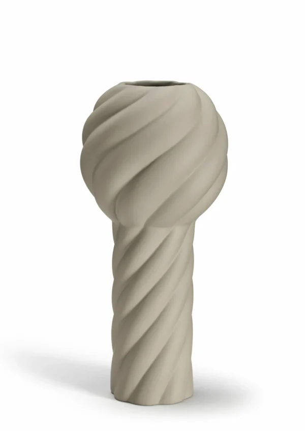 New Twist Pillar Vase 34cm Sand Vases