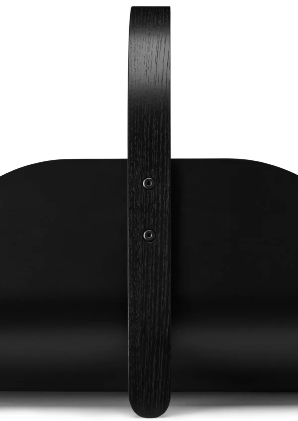 Sale Woody Basket Black Stained Oak Furniture