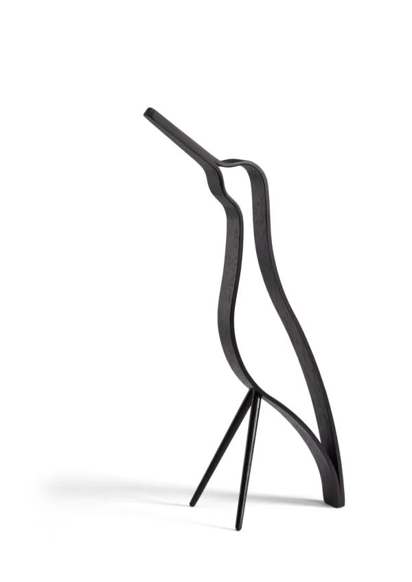 Online Woody Bird High 32cm Black Stained Oak Accessories
