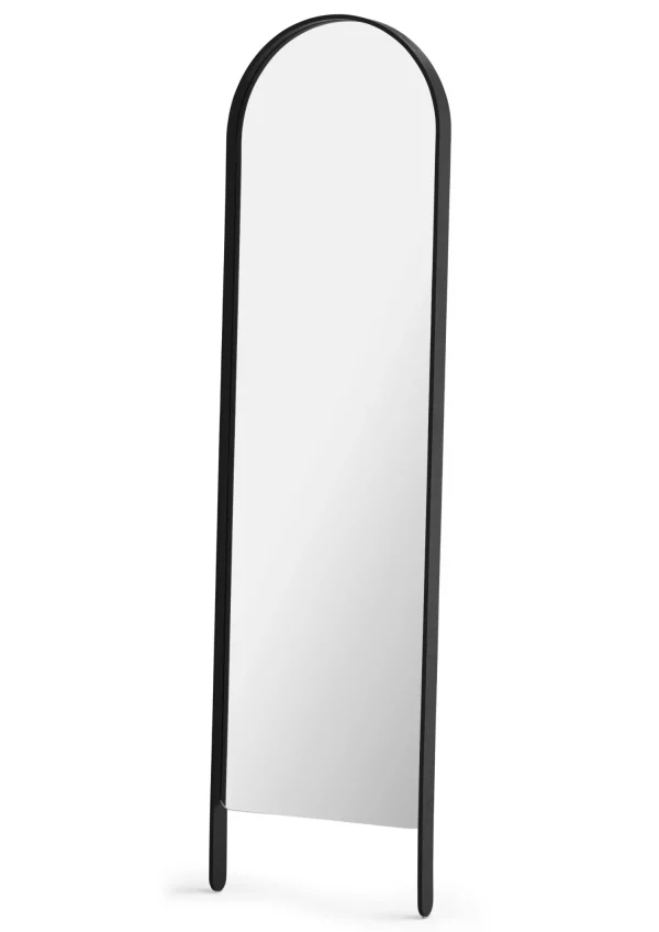 Best Woody Floor Mirror Black Stained Oak Furniture