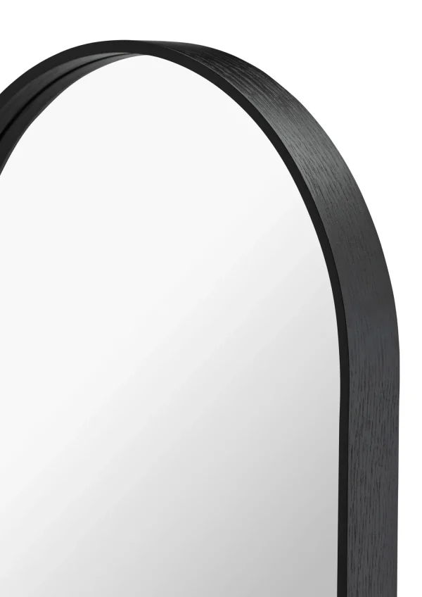Best Woody Floor Mirror Black Stained Oak Furniture
