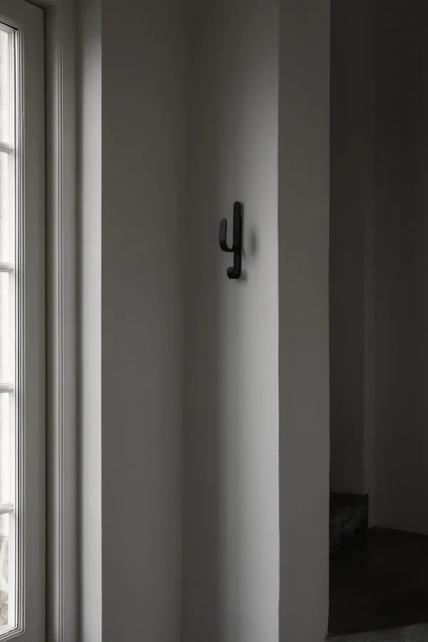 Best Woody Hook One Black Stained Oak Furniture