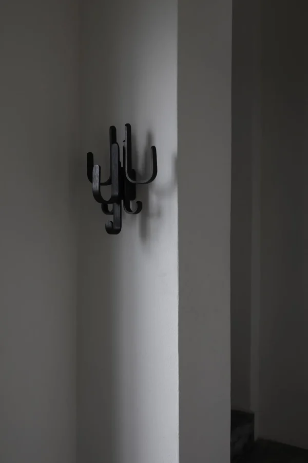 Clearance Woody Hook Three Black Stained Oak Furniture