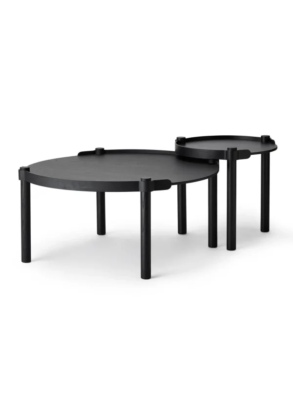 Best Sale Woody Table Black Stained Oak Furniture